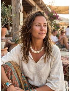 COLLARES DE CONCHAS PARA MUJER ESTILO FRESCO | VERANO Y PLAYA 2