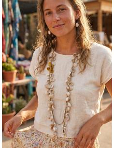 COLLARES LARGOS DE CONCHAS ESTILO VERANIEGO | ESTILO IBIZA BOHO 2
