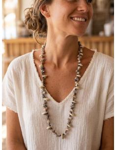 COLLARES LARGOS VERANIEGOS CON CARACOLES Y CONCHAS | BOHO CHIC