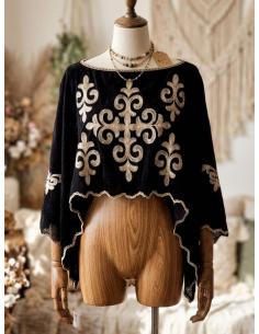 CAPAS VERANIEGAS PARA MUJER NEGRAS CON BORDADOS | MODA VERANO IBIZA