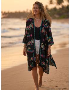 KIMONO CAFTAN MODA MUJER ESTILO IBICENCO | MODA VERANO 2