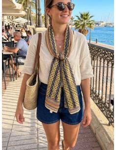 PAÑUELOS MUJER ESTILO TRIBAL AFRICANO | MODA CASUAL BOHO CHIC 2