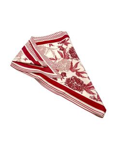 PAÑUELOS DE MUJER GRANATES ESTAMPADO FLORAL | MODA CASUAL 2