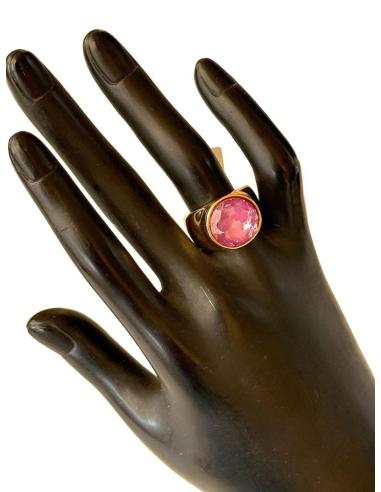 ANILLOS PARA MUJER DESTELLOS BUGAMBILIA PARA BODAS | JOYA BAÑO ORO