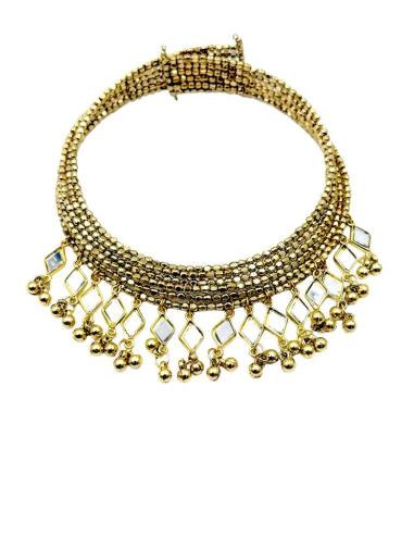 CHOKER DORADO DE FIESTA Y BODA LOOK INVITADA | COLLAR MUJER
