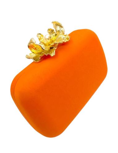 BOLSOS INVITADA DE BODA NARANJAS CIERRE ORQUIDEA | OTOÑO INVIERNO