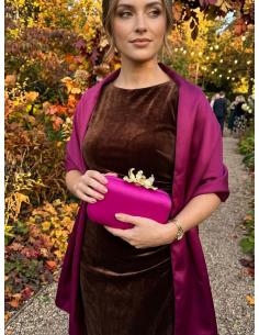 BOLSO DE MADRINA BUGAMBILIA CON CIERRE ORQUIDEA | BODA DIA Y NOCHE 2