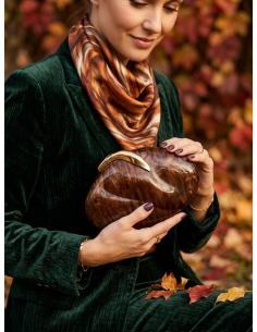 BOLSOS CAREY MARRONES PARA MADRINAS BODA INVIERNO | CLUTCH FIESTA 2