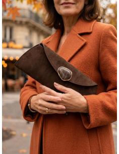 BOLSOS MARRONES CHOCOLATE CARTERA DE FIESTA | INVITADA BODA Y EVENTOS 2