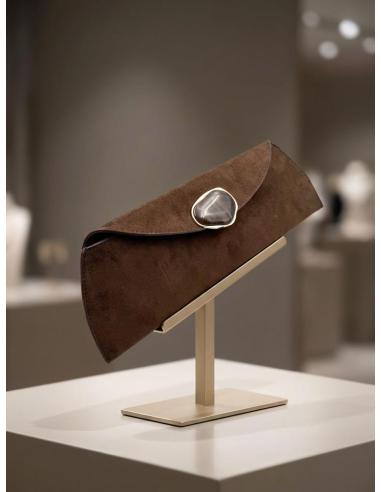 BOLSOS MARRONES CHOCOLATE CARTERA DE FIESTA | INVITADA BODA Y EVENTOS