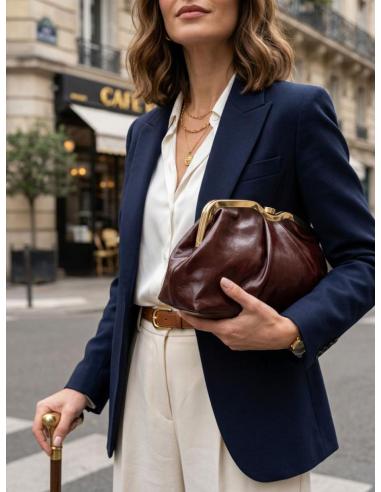 BOLSOS GRANATES PARA INVITADAS LOOK ELEGANTE | DIA Y NOCHE