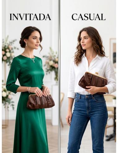 BOLSOS MARRONES ESTILO URBANO CON GRAN CAPACIDAD | DIA Y NOCHE