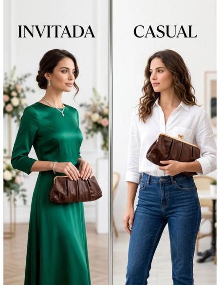BOLSOS MARRONES ESTILO URBANO CON GRAN CAPACIDAD | DIA Y NOCHE