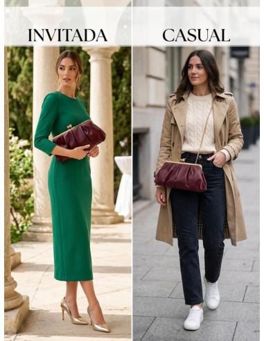 BOLSOS GRANATES ESTILO URBANO CON GRAN CAPACIDAD | DIA Y NOCHE