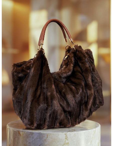 BOLSOS NEGROS DE PELO EFECTO VISON TACTO EXCEPCIONAL | MUJER OTOÑO INVIERNO