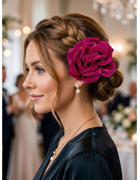 FLORES BUGAMBILLA PARA INVITADAS Y MADRINAS DE BODAS | EVENTOS DE DIA Y NOCHE INVIERNO