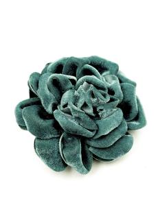 Imagen del producto FLORES DE TELA PARA MUJER COLOR MODA AZUL NIEBLA | COMUNION Y PREBODA